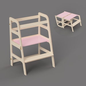 Piani per torre da cucina per gemelli, torre doppia per bambini piccoli, download immediato, formati multipli