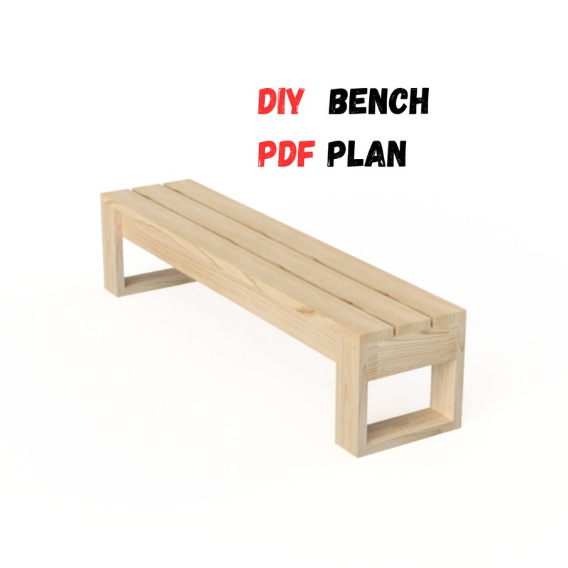 Wood Project Kit Bench - Etsy
