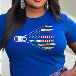 US Virgin Islands Flag T-Shirt: VI Souvenir Tee