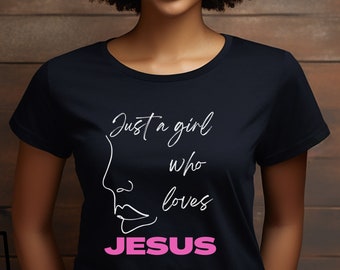 Love Jesus-T-shirt: T-shirt christelijk geloof voor dames