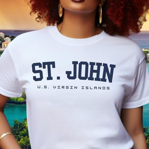 St. John Virgin Islands T-Shirt: USVI Souvenir Tee