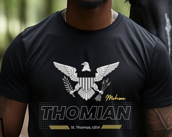 St. Thomian T-Shirt: St. Thomas Virgin Islands Souvenir Tee