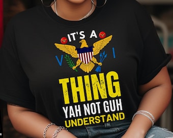 Virgin Islands Flag T-Shirt: USVI Souvenir Gift