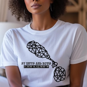Saint Kitts and Nevis T-shirt, St. Kitts Nevis Gift, Nevis Culturama T-Shirt, St Kitts Music Festival Shirt, St Kitts Nevis Vacay Souvenir