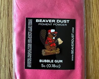 Mica Powder - Bubble Gum - Mica Powder For Epoxy Resin, Candle & Soap Making,  Make Up, Bath Bombs, Nail Art, Art  and Much More