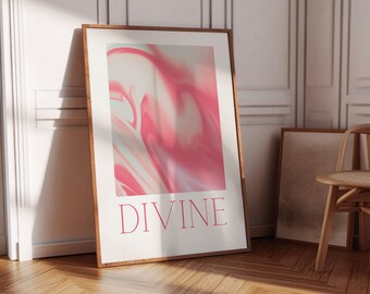 Poster di Aura spirituale: Arte dell'anima scaricabile Mente Corpo Anima Stampe digitali Chakra Aura Arte della parete digitale Camera estetica Arte spirituale Zen