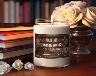 Sister In Law Gift Candle, Gift For Sister In Law,  Future Sister In Law Gifts, Funny Candles, Bridal Shower gift for sister in law