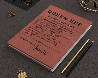 Cuaderno para jefas, regalo personalizado de agradecimiento para gerentes, regalos para líderes, diario para jefas, regalo para mentoras, regalos para supervisoras