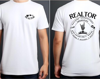 Camiseta de agente inmobiliario, camiseta inmobiliaria personalizada, camiseta con la definición de agente inmobiliario, camisetas de marketing inmobiliario, camiseta de agente inmobiliario, nuevo agente inmobiliario