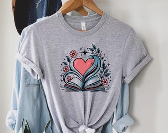 Camisa de libro, camisa de libros, camisa de bibliotecario, leer más libros, camisa de libro, camisa de maestro amante de los libros, libros florales, regalo para ratones de biblioteca