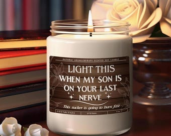 Funny daughter in law gifts, Daughter in law wedding candle, Future daughter in law candle, For bride from Mother In Law, Bridal Shower Gift