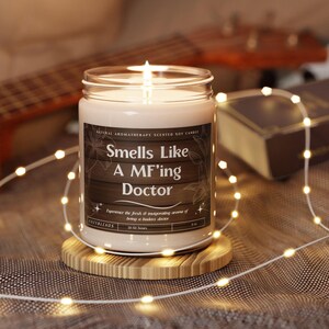 Doctor Gift Candle, Gift For Doctor, Med School Graduation Gift, Future Doctor Candle, Med Student Gift, New Doctor Graduation Gift