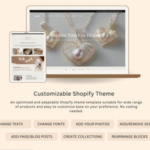 Jewelry Shopify Theme 2.0, Jewelry theme, luxury shopify template, shopify, elegant shopify theme, clean shopify theme, luxury web design, clean shopify design
