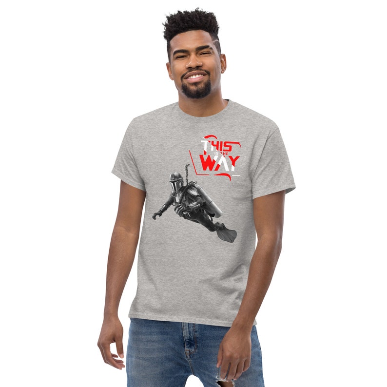 This is the way scuba diver T-shirt