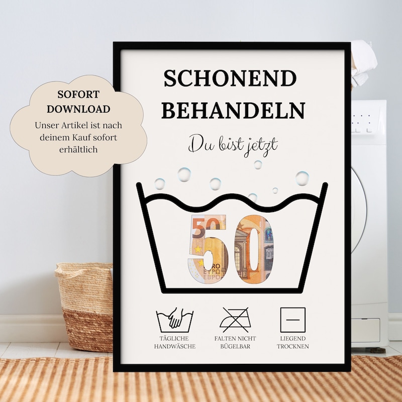 50. geburtstag schonend behandeln Etsy.de