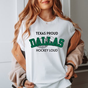 Dallas stars fan shirt, Dallas sports fan gift, Comfort Colors Dallas Hockey shirt, Dallas Ice Hockey, Hockey fan gift, Stars Fan gift