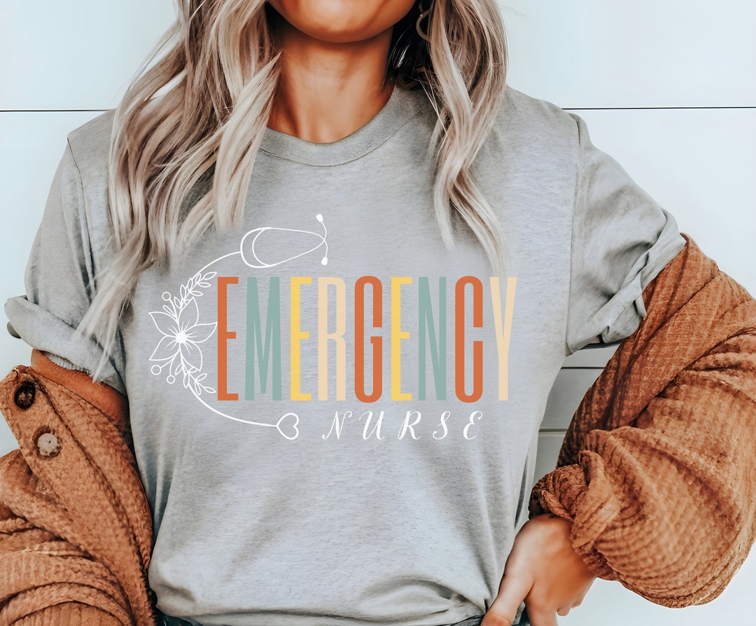 Er Nurse Shirt, Nurse Apparel, Registered Nurse Shirt, Nurse Tshirt, Rn