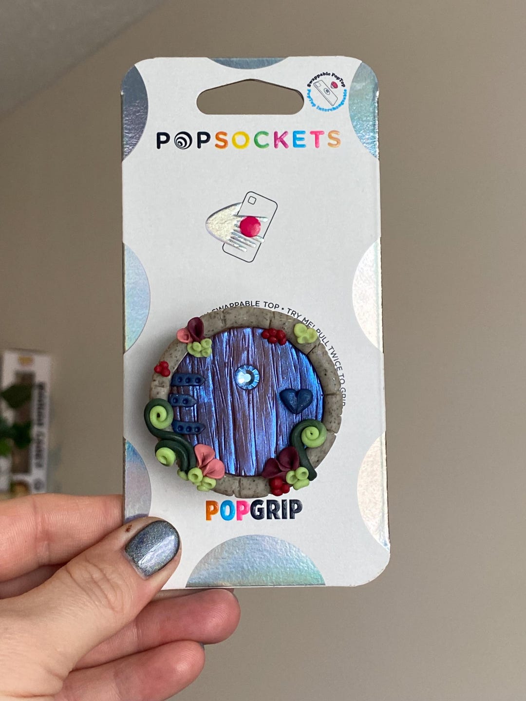 Magical Handmade Fairy Door Popsocket Popgrip Hobbit Door Phone ...
