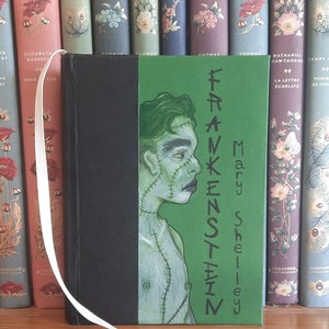 Reliure Frankenstein de Mary Shelley