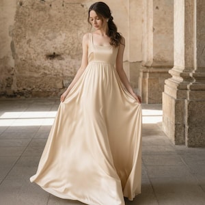 Empire Waist Bridesmaid Dress - Etsy UK