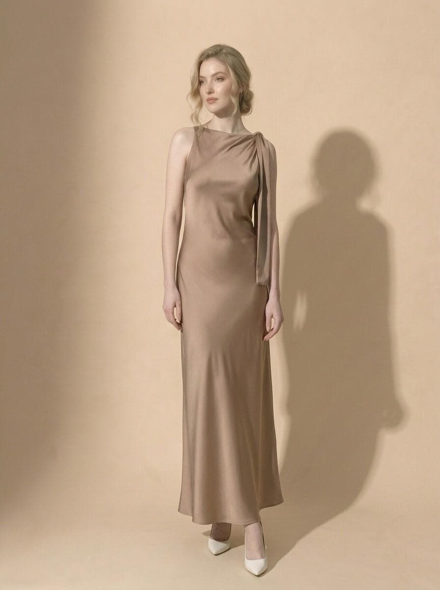 Gold One Shoulder Dress - Etsy Gold One Shoulder Dress - Etsy