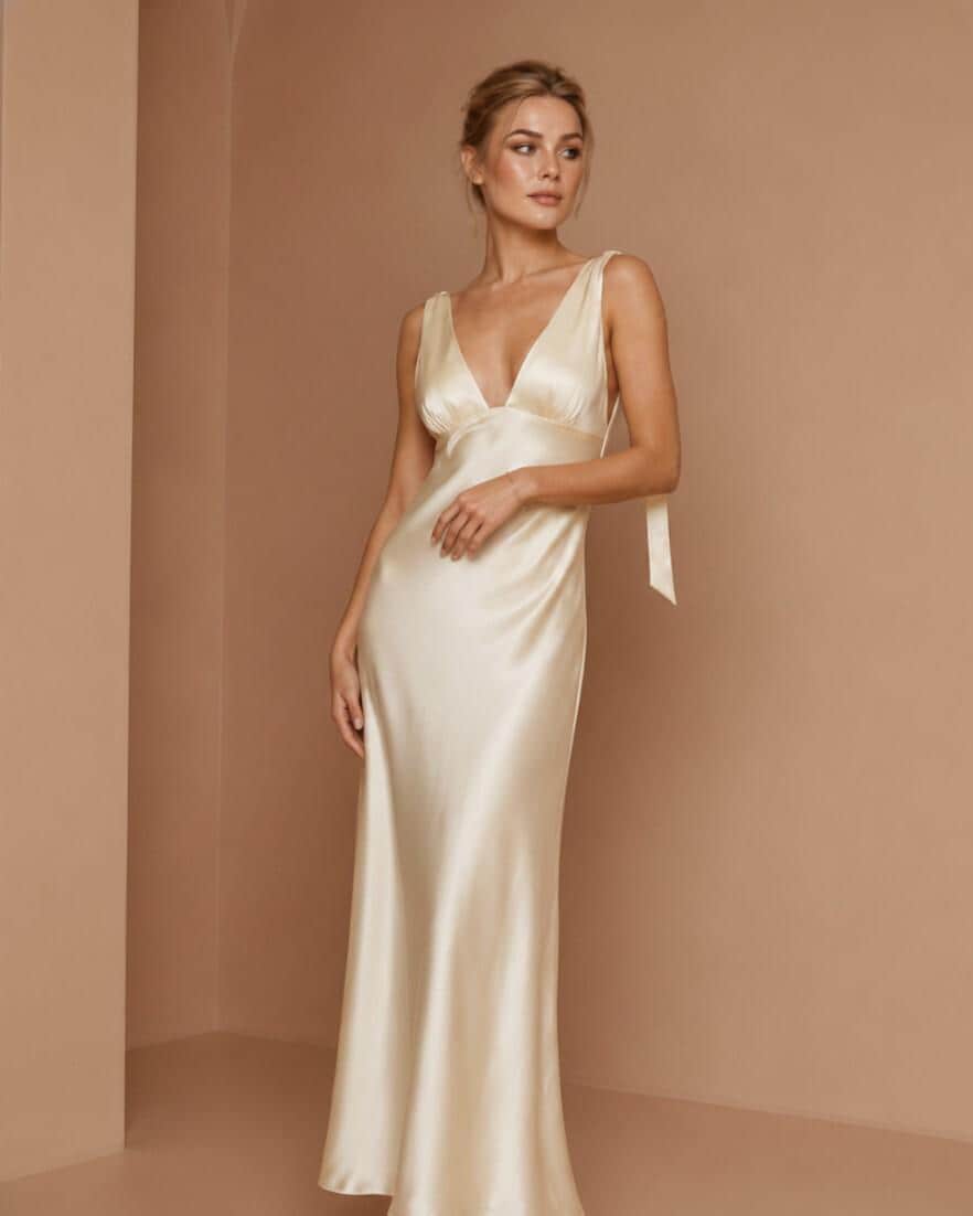 Champagne Bridesmaid Dress - Etsy