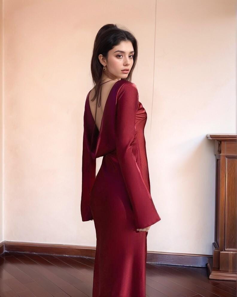 green emerald velvet dress Elegant Short Satin Halter Evening Dresses Muslim Backless A-Line Red   formalgowns