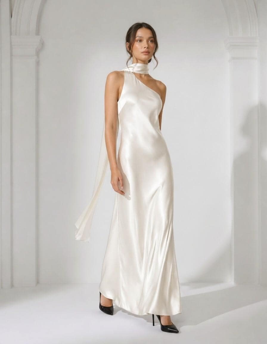 Ivory Evening Dress - Etsy