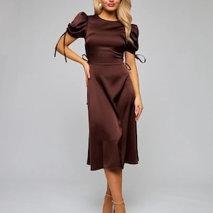 below the knee semi formal dresses Rosina Midi Dress main image 0