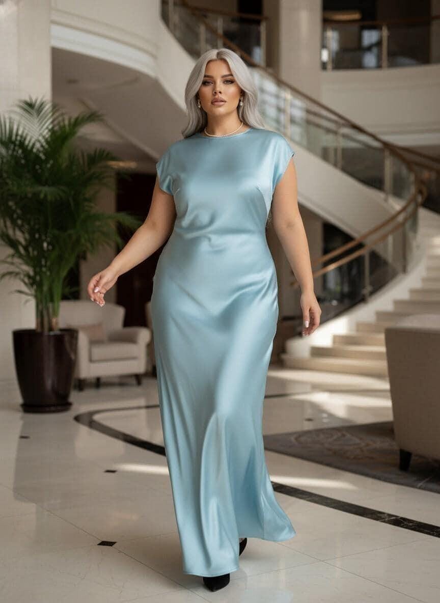 Plus Size Pastel Formal Dress - Etsy