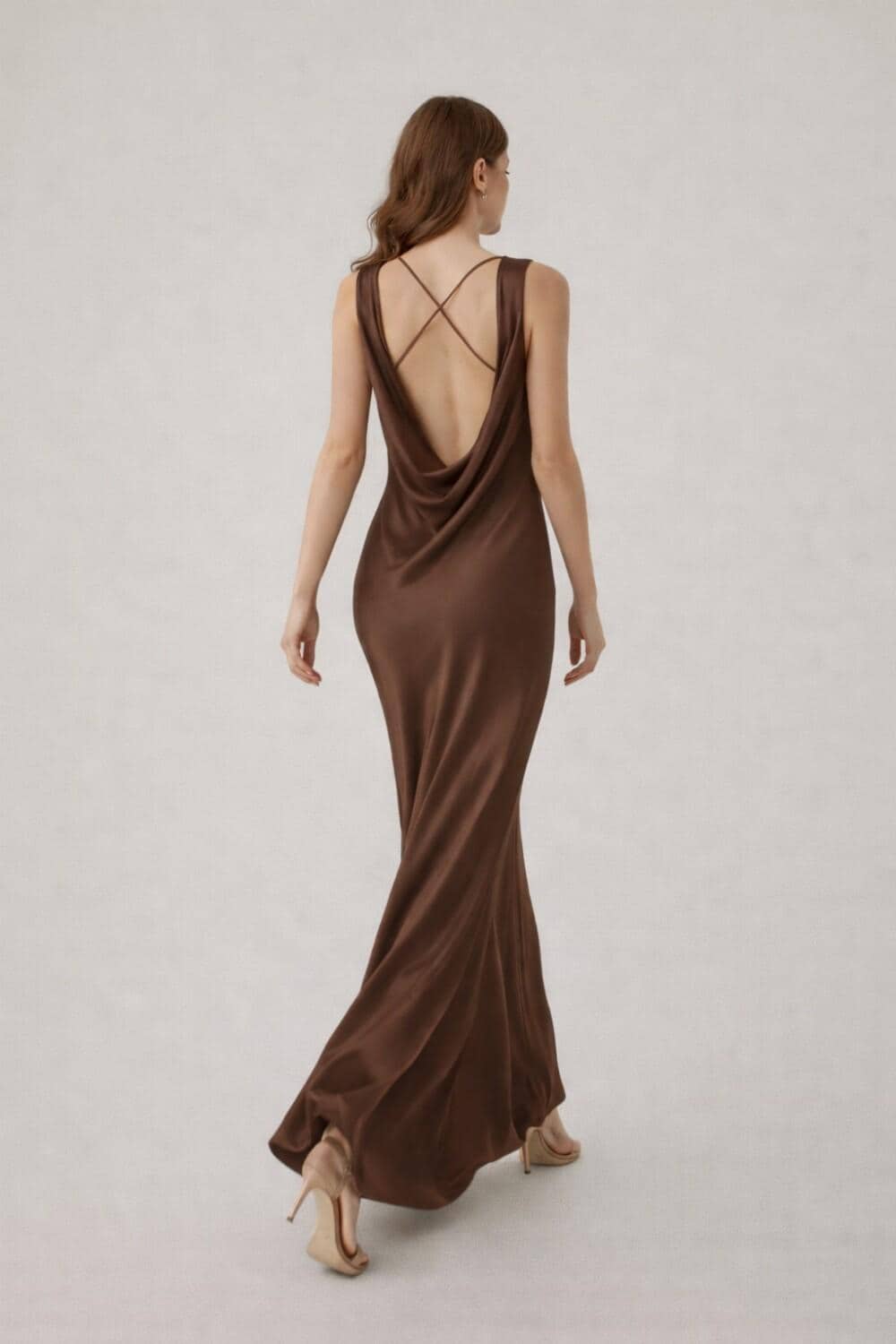 Brown Maxi Dress Formal - Etsy Brown Maxi Dress Formal - Etsy