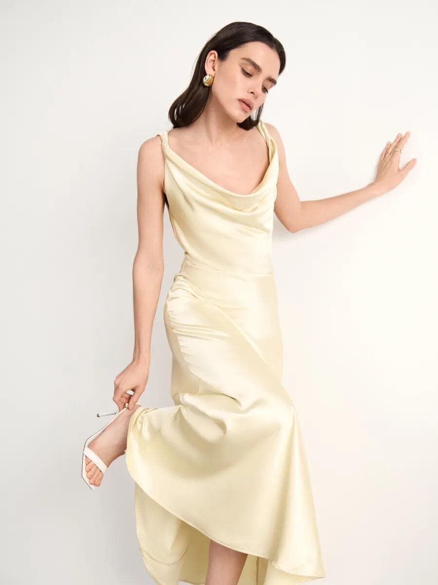 Pastel Silk Dress - Etsy Pastel Silk Dress - Etsy
