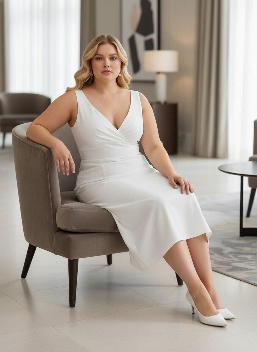 Plus Size Tea Dress - Etsy