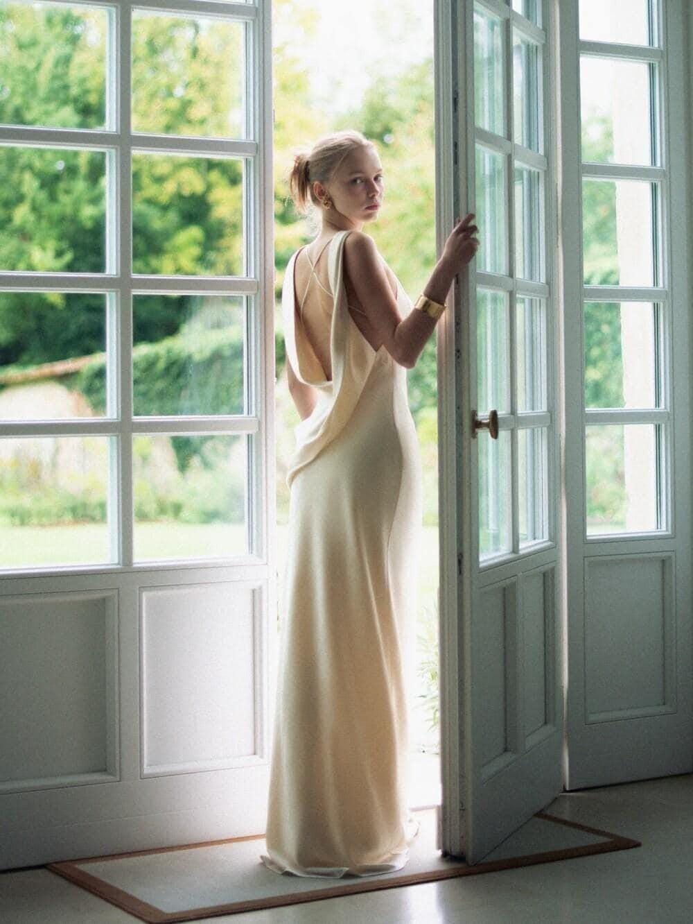 Back Drape Dress - Etsy