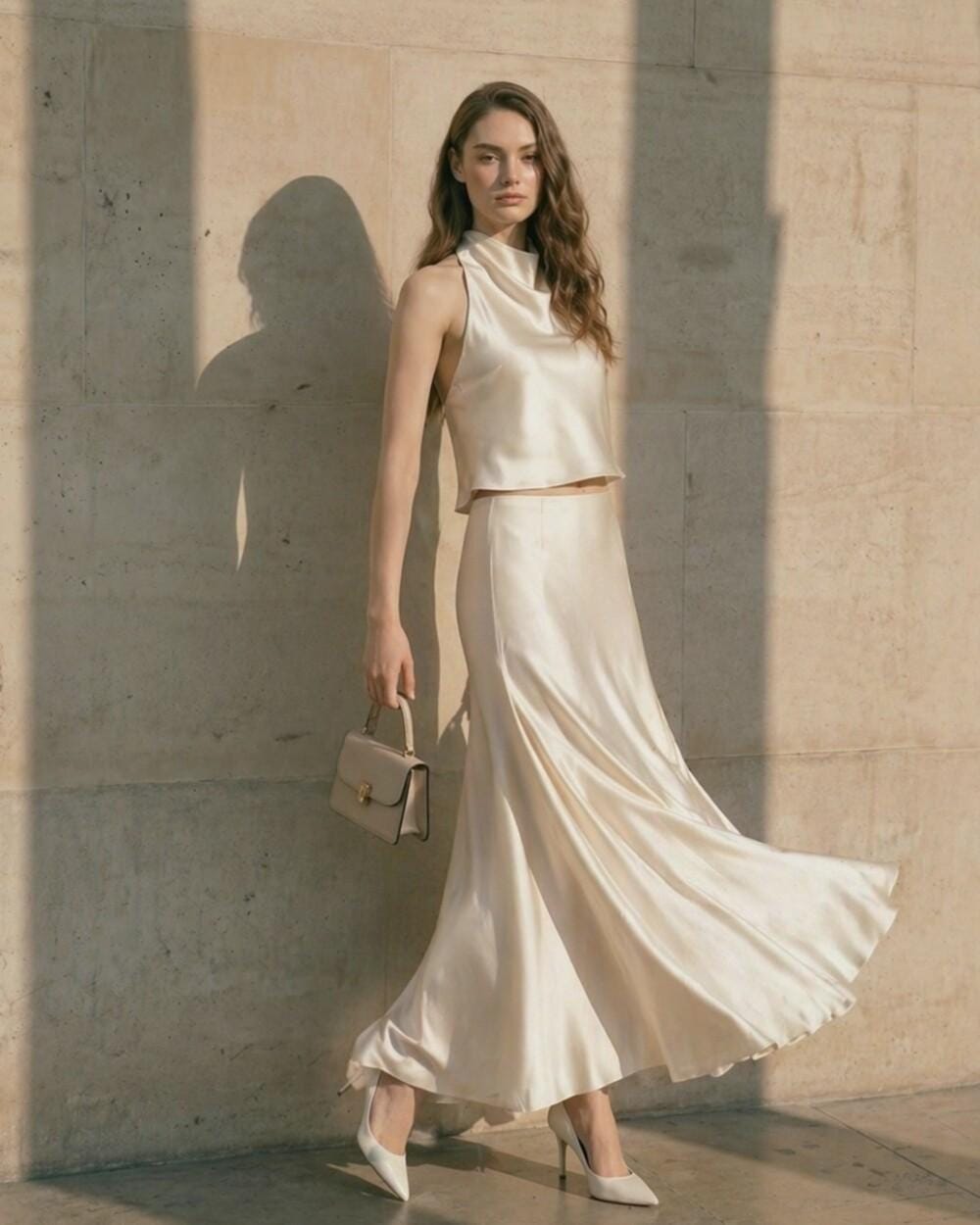 Two Piece Midi Dress - Etsy