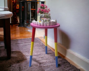 Colorful Vampire Fang Coffee Table