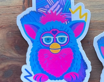 Marcapáginas magnético Furby de los 90: accesorio impermeable para libros