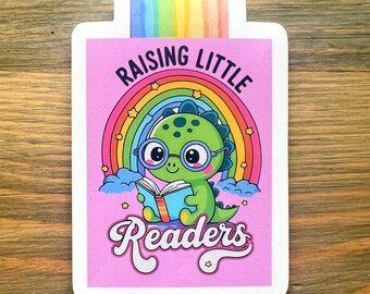 Marcapáginas magnético "Criando Pequeños Lectores" – Regalo resistente al agua