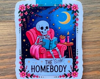 Marcapáginas magnético con esqueleto corporal: regalo para amantes de la lectura