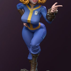 High Quality Fallout Stl - Vault Girl