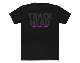 Camiseta Track Head Midnight / Adicto al regazo morado