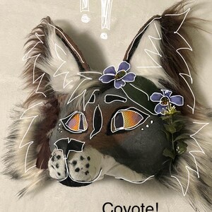 Custom Coyote Mask