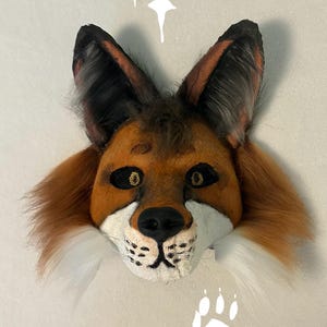 Custom Red Fox Mask