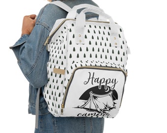 HAPPY CAMPER-Multifunctional Diaper Backpack