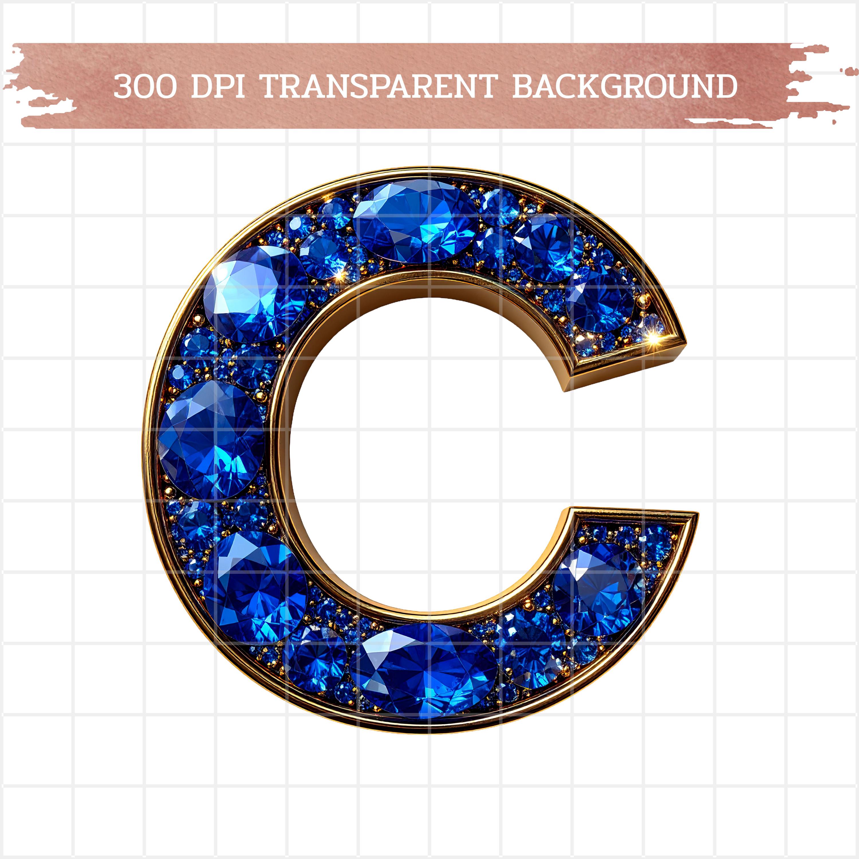 Gemstone Alphabet & Numbers PNG | Colorful Crystal Letters Clipart ...