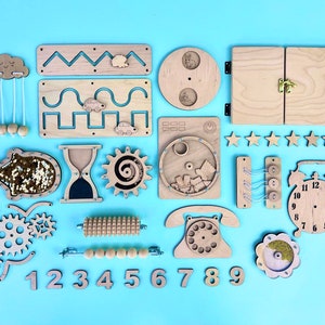 Busy board zubehr, toddler busy board parts, busy board pieces DIY, sensory board elements, activity board details, busy board accessories
