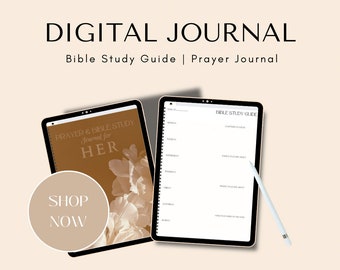 Bible Study & Prayer Journal