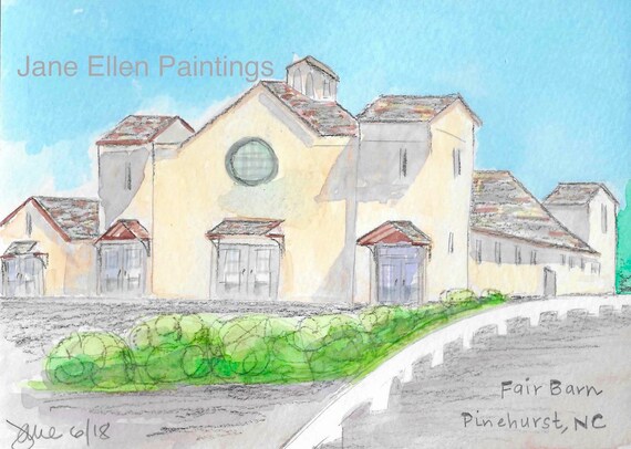 Fair Barn Village Of Pinehurst Nc Etsy