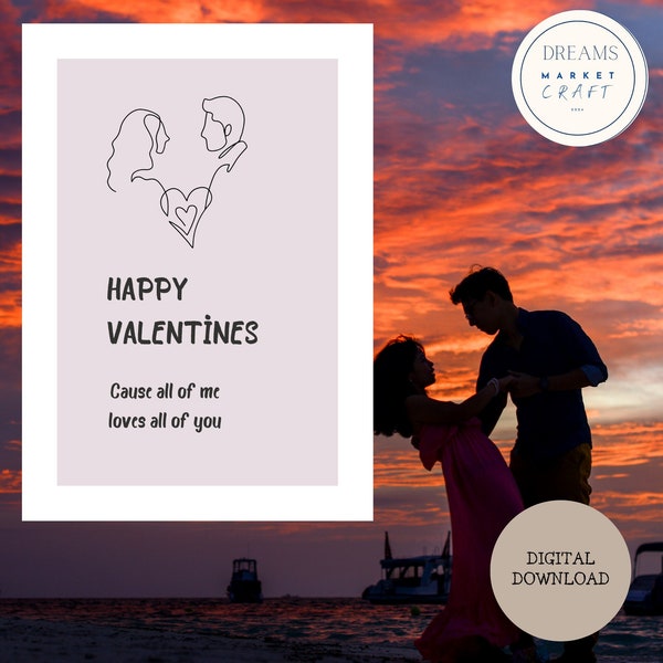 14 February Valentine's day card for boyfriend, Valentine's day card for husband