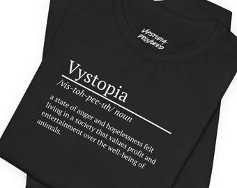 Vystopia Definition Vegan T-Shirt